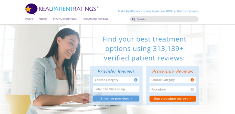 Real Patient Ratings Satisfaction Survey