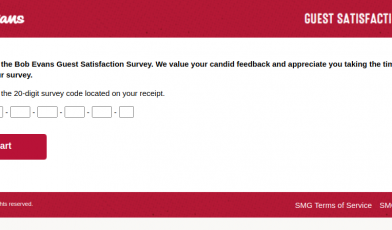 bob evans guest survey