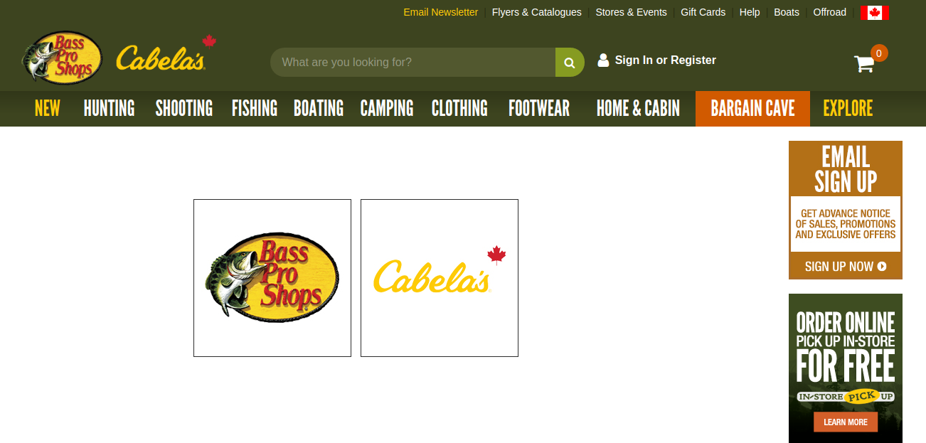 Cabelas Canada Survey