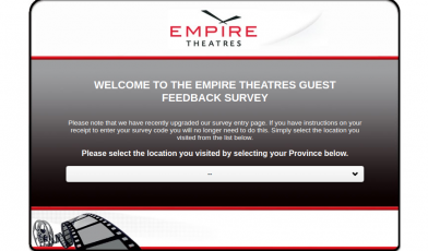 empire theatres survey