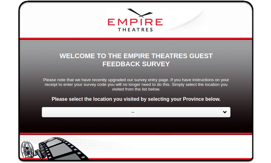 empire theatres survey