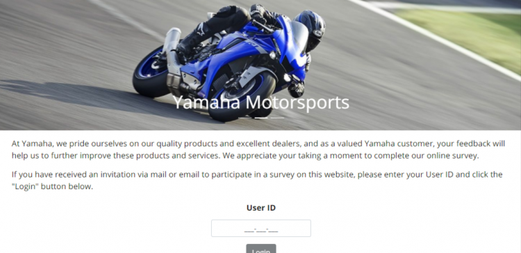 yamaha customer survey logo